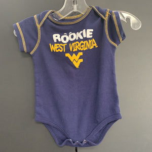 "Rookie West Virginia" onesie NCAA