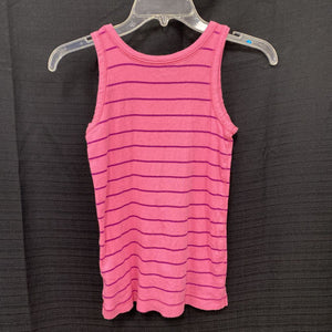 did you smile today striped sleeveless top