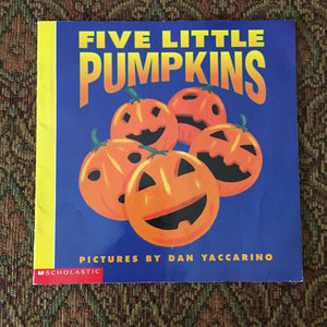 Five little pumpkins (Dan Yaccarino) - paperback
