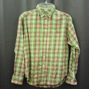 Plaid button up t-shirt