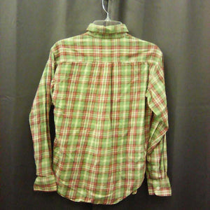 Plaid button up t-shirt