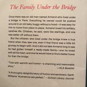 The Family Under The Bridge (Natalie Savage Carlson) -chapter