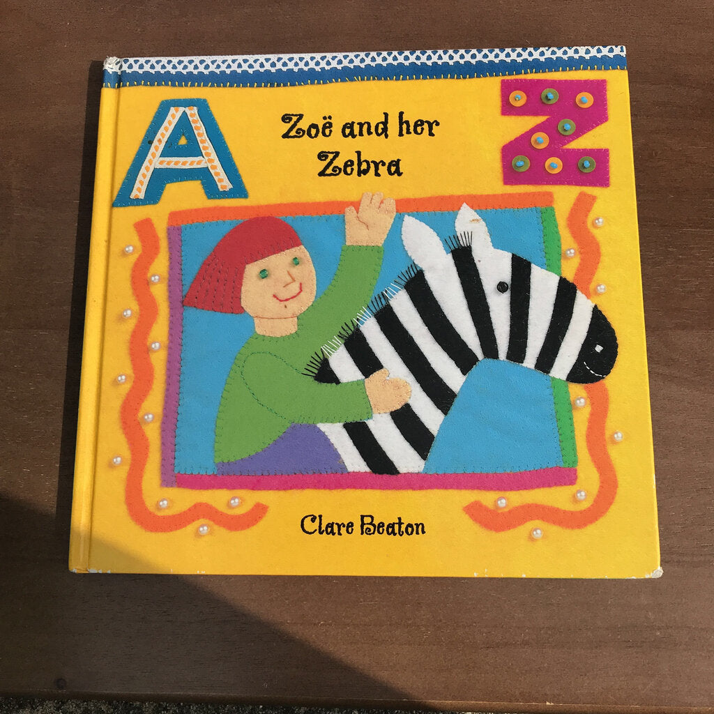 Zoe and Her Zebra (Clare Beaton) -hardcover – Encore Kids