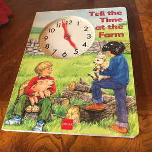 Tell the time at the farm (Stephanie Ryder) -board