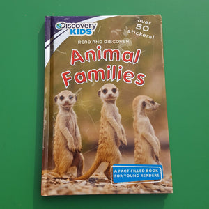 read & discover animal families -educational