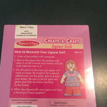 Load image into Gallery viewer, create-craft wooden jigsaw doll
