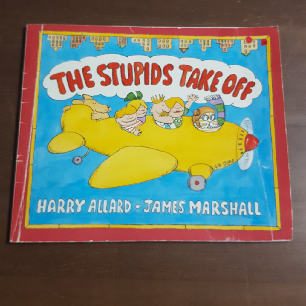 The Stupids Take Off- paperback