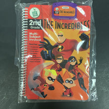 Load image into Gallery viewer, 2nd Grade the Incredibles Multi Subject storybook
