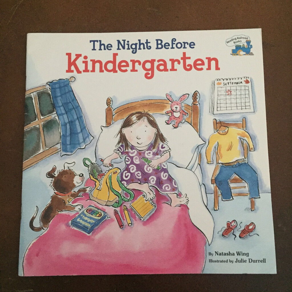 The Night before Kindergarten (Natasha Wing) -school