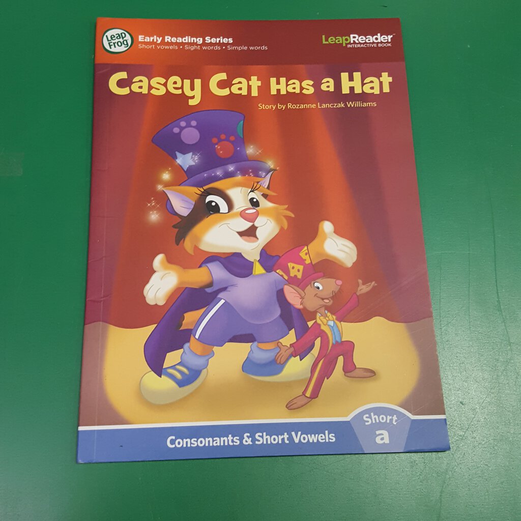 Casey Cat Has a Hat (Leap Reader)