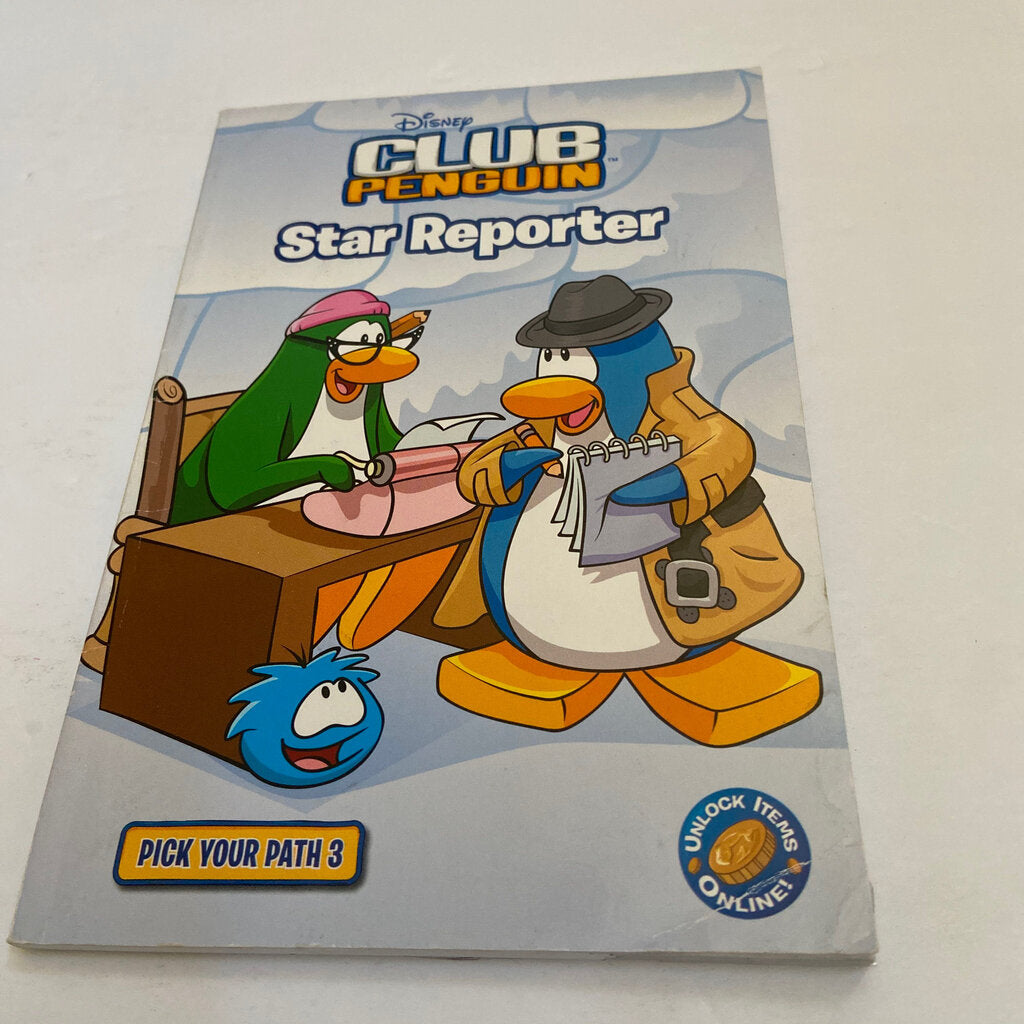 Club Penguin Star Reporter (Tracey West) (Pick Your Path) -paperback chapter