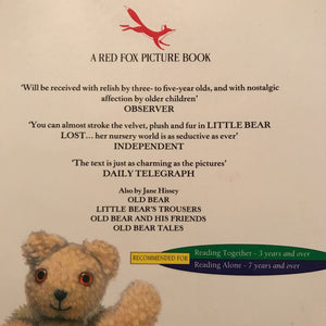 Little bear lost (Jane Hissey).-Paperback