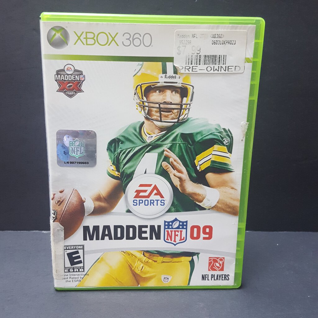 Madden NFL 09-Xbox 360