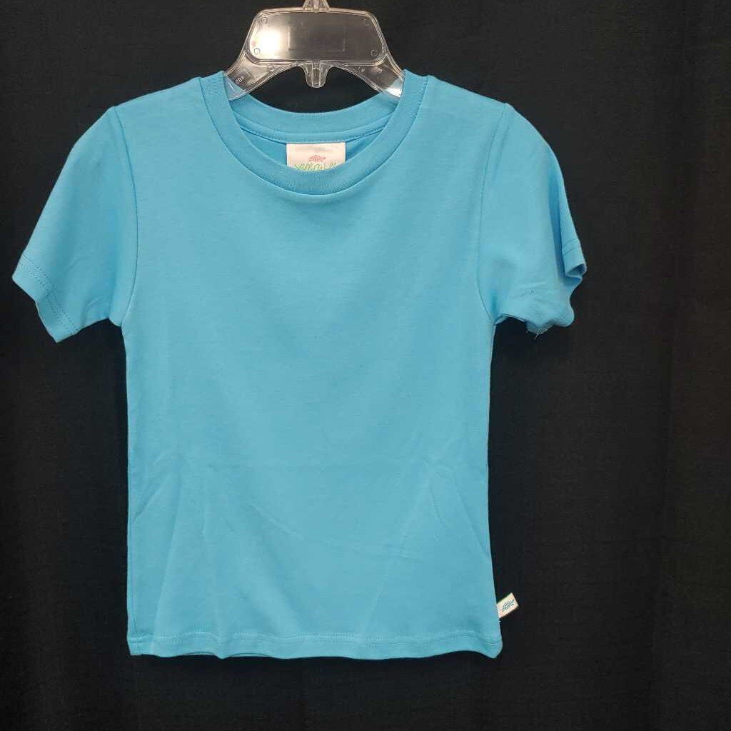 lolly wolly girls top blue 8/9