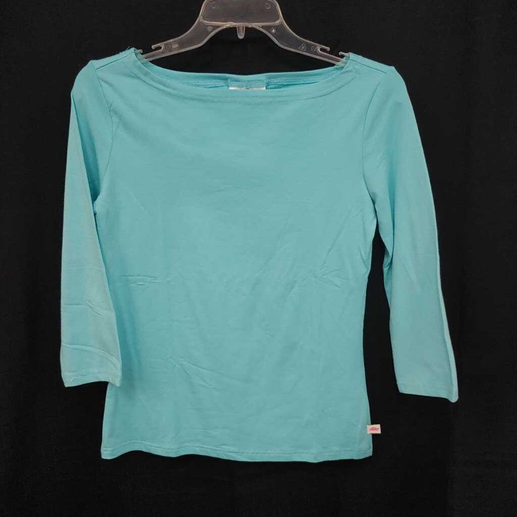 lolly wolly jr top blue xs