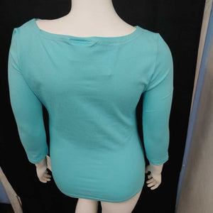 lolly wolly jr top blue xs