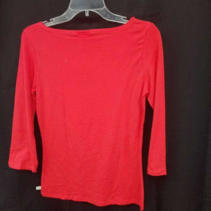 lolly wolly jr top red xs