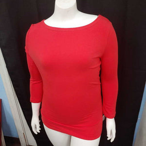 lolly wolly jr top red xs