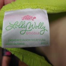 Load image into Gallery viewer, lolly wolly girls pants green 6
