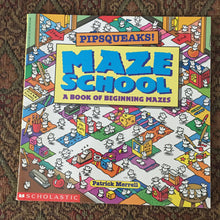 Load image into Gallery viewer, Pipsqueaks! Maze School (Patrick Merrell) -paperback
