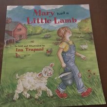 Load image into Gallery viewer, Mary Had a Little Lamb (Iza Trapani) -paperback

