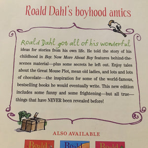 More About Boy (Roald Dahl) -notable person