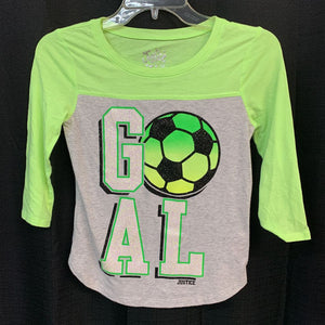"Goal" Soccer Top