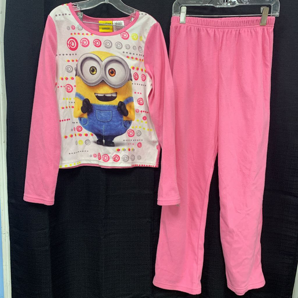 Girl 2pc Minion Pajama