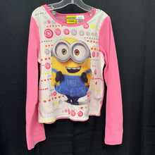 Load image into Gallery viewer, Girl 2pc Minion Pajama
