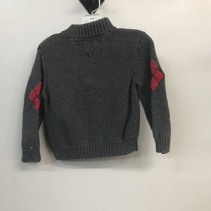Diamond zip sweater