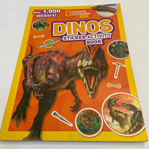 Dinos! Sticker Book-Activity