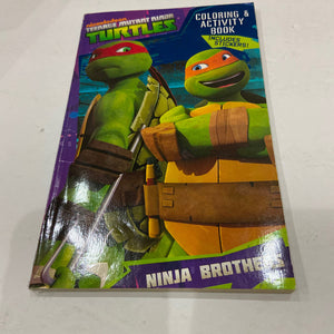 teenage mutant ninja turtles jumbo coloring and activity book