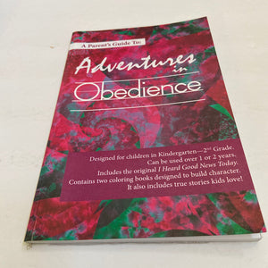 Adventures in Obedience -parenting