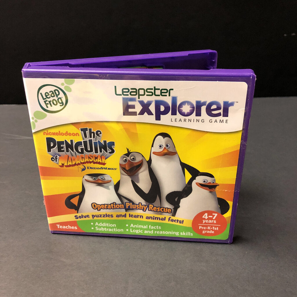 The Penguins of Madagascar (Leapster Explorer)