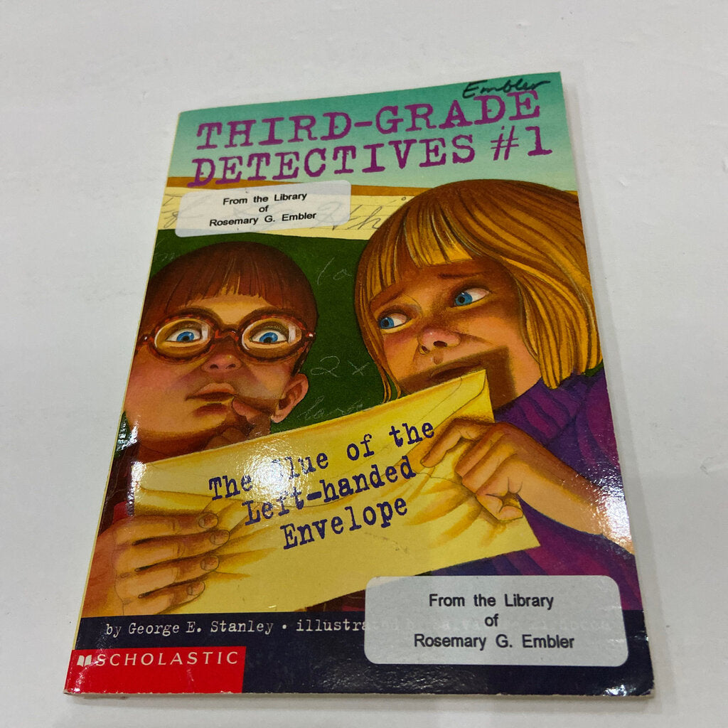 The Clue of the Left-Handed Envelope (Third-Grade Detectives) (George E. Stanley) -series
