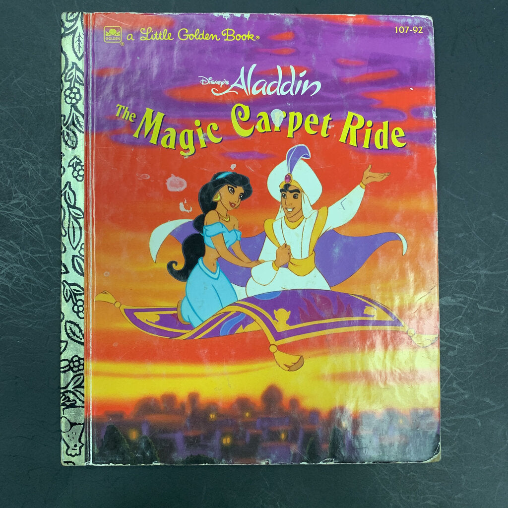 Disney's Aladdin Magic Carpet Ride (golden book)-Special