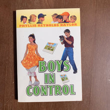 Load image into Gallery viewer, Boys in Control (Phyllis Reynolds Naylor) -chapter
