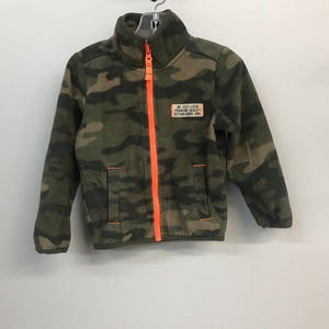 zipper camo jacket