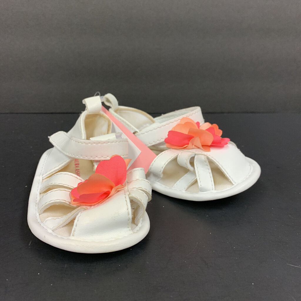 Girl Flower Crib Sandals
