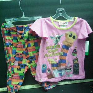 "never stop playing" lego movie pjs