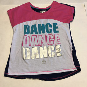 "dance dance dance" colorblock top