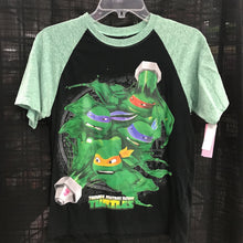 Load image into Gallery viewer, TMNT slime raglan t shirt
