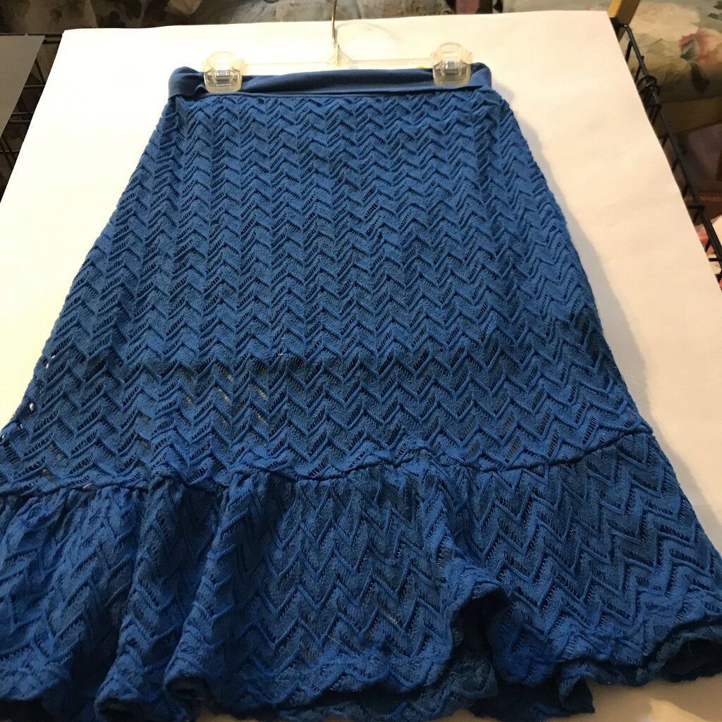 zig zag lace skirt