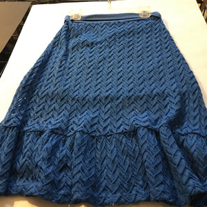 zig zag lace skirt