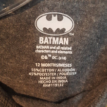 Load image into Gallery viewer, &quot;i rule the night&quot; batman onesie
