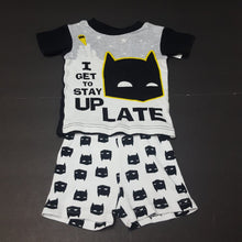 Load image into Gallery viewer, &quot;i get to stay up late&quot; batman 2pc. sleepwear
