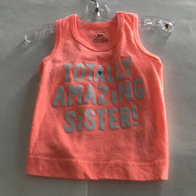 Load image into Gallery viewer, &quot;totally amazing sister&quot; tank top
