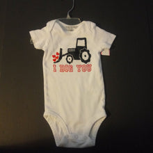 Load image into Gallery viewer, &quot;i dig you&quot; onesie

