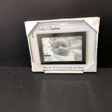 Load image into Gallery viewer, baby&#39;s baptism photo frame
