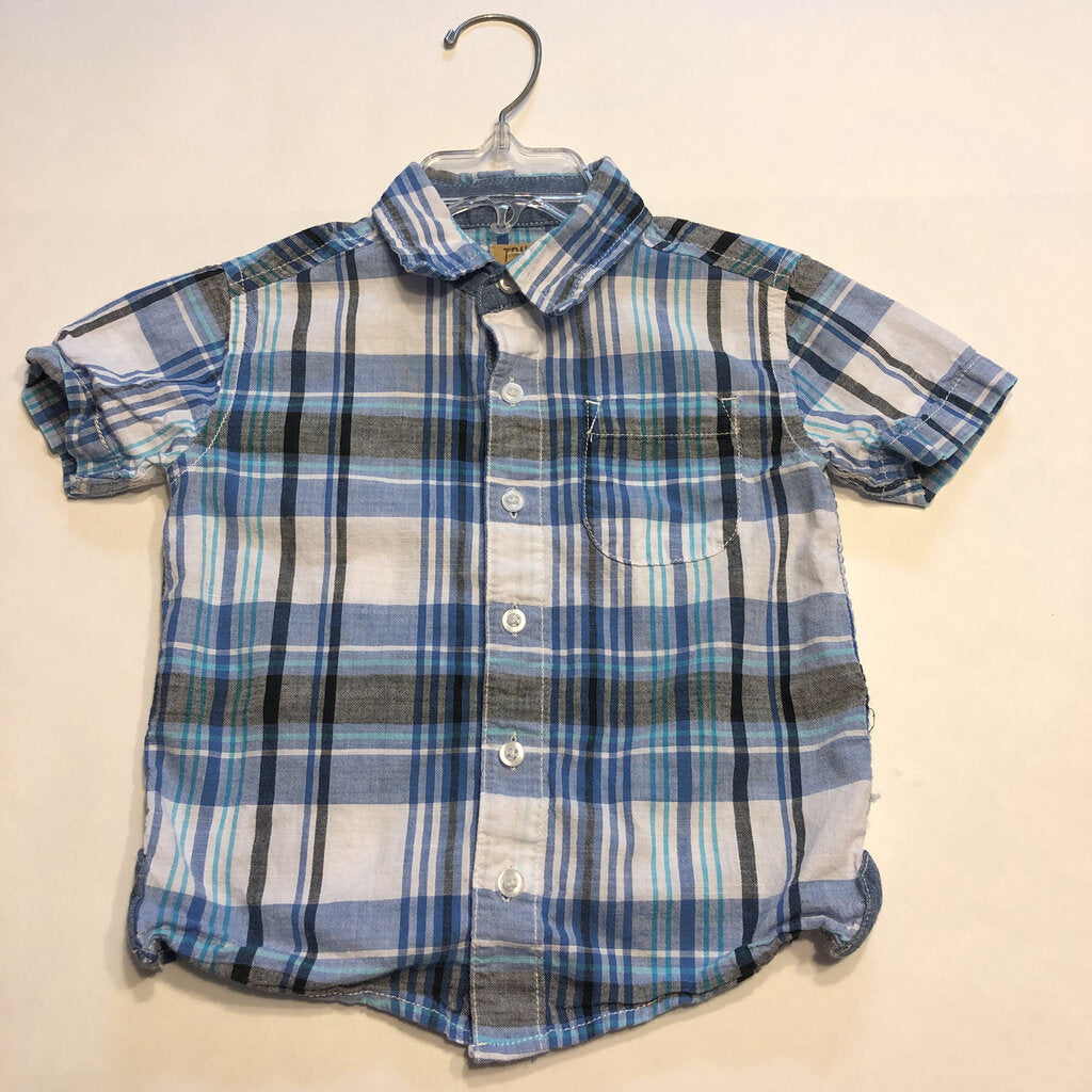 plaid button down shirt